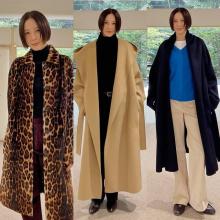 김나영, 올 겨울 패셔니스타의 코트 핏! 여유롭게 늘어뜨린 오버핏 얼죽코룩