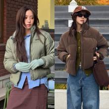 효민, 겨울 패션 끝판왕! ‘초코 VS 민트’ 추위 녹이는 현실 여친 핫한 숏패딩룩