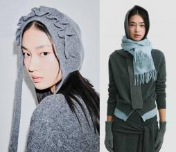기온차 큰 요즘 날씨! 스타일 살리는 미니멀한 방한템 '캐시미어·니트·퍼'가 뜬다!