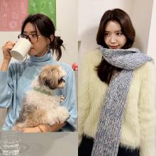 채정안, 집에서는 터틀넥 출근은 퍼! 겨울 멋쟁이의 요즘 패션 ON&OFF 룩