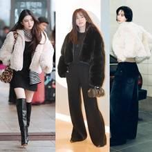 한소희·한효주·장원영·나나·채정안, 털털한 잇걸들! 진짜보다 예쁜 페이크 퍼 스타일