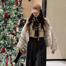 박한별, 숏패딩이 찰떡! 넉넉한 바지에 머플러 41세 나이 잊은 숏패딩 여친룩