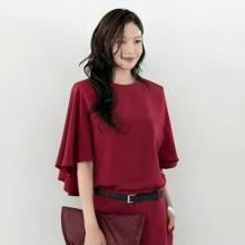 소녀시대 수영, 단번에 분위기 올킬! 우아한 레드 핏 매혹의 관능미 톤온톤 나들이룩