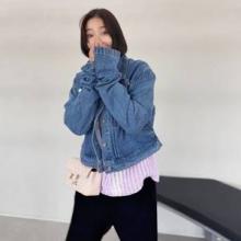 박하나, 급 단발 더 청순해진 신혼 9개월차 새댁! 데님 재킷 툭 꾸안꾸 나들이룩