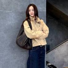 손연재, 바지는 와이드 재킷은 짧은 크롭 핏! 옷 태나는 실루엣의 봄 데일리룩