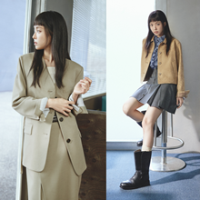 손나은, 봄날의 잇걸! 편하지만 힙하게 입는 창의적인 레이어드 패션 따라잡기