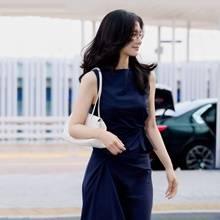박규영, 연예계 엄친딸! 원피스같은 우아한 드레스업 투피스룩 뉴욕 출국