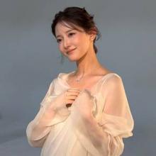 이세영, 한 폭의 그림 같은 청순 여신미! 순백의 시스루 오간자 드레스룩