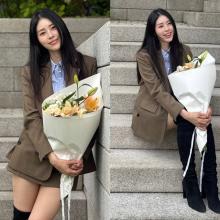서동주, 하의는 어디에? 재킷은 단정하게 쇼츠는 아찔하게 초미니 하의실종 슈트룩