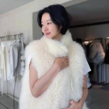 송선미, 복슬복슬 50대 귀요미! 퍼 베스트만 걸쳐도 포근한 레이어드 겨울룩