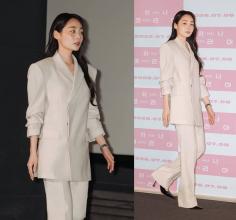 [패션엔 포토] 김민하,  9kg 감량! 몰라보게 확 달라진 옷태 테일러드 슈트핏