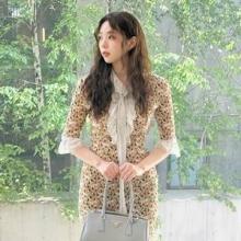 채수빈, 봄을 입은 듯! 흩날리는 꽃잎 같은 S라인 꽃미모 플로럴 원피스룩 