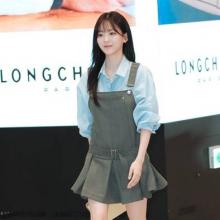[패션엔 포토] 조이현, ‘견우와 선녀’ 로코퀸! 강남에 뜬 러블리한 멜빵 걸 프레피룩