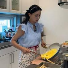 고소영, 90년대 톱스타 리얼 주부 일상! 러플 블라우스에 앞치마 러블리한 주부룩