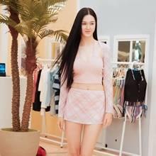 [패션엔 포토] '가족계획' 이수현, 백화점에서 바캉스! 모델 비주얼 뽐낸 늘씬한 핫섬머 셋업룩