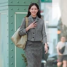 [패션엔 포토] 박규영, 청담동에 뜬 가을 여신! 빠져드는 매력 단아한 드뮤어룩  