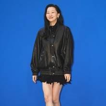 [패션엔 포토] 장윤주, 원조 톱모델의 포스! 가죽 재킷으로 뽐낸 센스 넘치는 레더룩