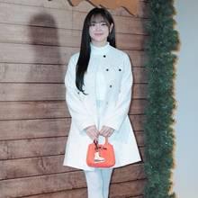 [패션엔 포토] 김세정, 첫 사극 기대만발!  머리부터 발끝까지 올 화이트룩 '눈부셔'