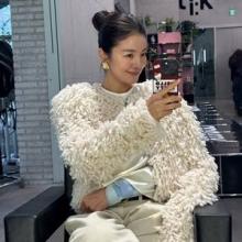 김성은, 꾸안꾸 NO 이젠 꾸꾸! 한껏 차려입은 세아이 엄마 품격의 양털 재킷룩