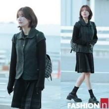 [패션엔숏] 권은비, 이번에도 워터밤 여신 예고! 백팩까지 멘 스쿨룩 호치민 출국