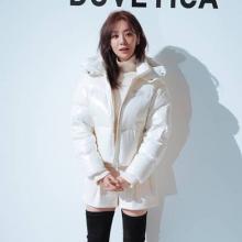 [패션엔 포토] 차주영, 블랙 싸이하이로 압도 미(美)친 비율! 올화이트 숏패딩 윈터룩