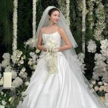 김옥빈, 가장 아름다웠던 인생 최고의 날! 비연예인과 결혼 11월 신부의 웨딩 드레스룩 