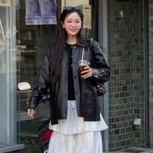 효민, 치마야 바지야? 쿄토에서도 패션 깡패 티어드 치마 바지 핫한 여행룩