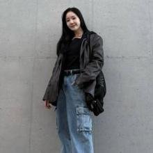 진지희, ‘하이킥’ 악동 빵꾸똥꾸 떠오르는 25세의 걸크러시! 레더 재킷 힙스터룩