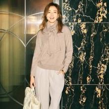 ‘추성훈 아내’ 야노시호, 50살 앞둔 일본 톱모델 니트의 품격! 단아한 니트 윈터룩