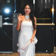 [패션엔 포토] S.E.S 바다, 오늘은 걸크러시 없다! 사뿐사뿐 화이트 홀터넥 드레스룩