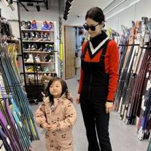 한지혜, 폭풍성장 4살 딸과 스키! 스타일은 달라도 얼굴은 꼭 닮은 커플 스키룩