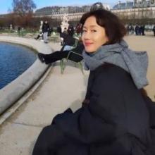 김지수, 이젠 완전 체코댁! 프라하 겨울 멋쟁이 블랙&그레이 프렌치 시크룩