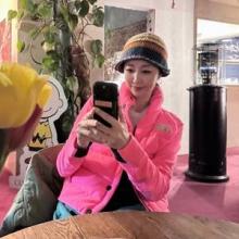 전미라, 48세에도 예쁜거 예쁜색! 핑크 패딩 베스트 러블리 겨울 멋녀 외출룩 