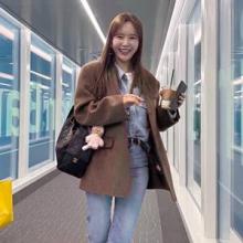 장영란, 40대 아줌마의 리얼 해외 출장! 청청패션에 재킷 꾸안꾸 커리어우먼룩