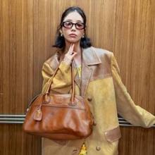 기은세, 믹스앤매치 끝판왕 파워 인플루언서! 꽃무늬 위에 스웨이드 재킷 레이어드 데일리룩