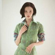 에스파 윈터, 올 봄 트렌드 ‘라이트 레이어링’ 입었다! 시스루 셋업 봄 데일리룩 