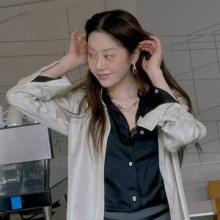 고현정, 50대의 슬림 핏! 세월을 거스른 일자 핏 비주얼 내추럴 럭셔리 데일리룩