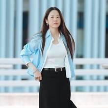 [패션엔 포토] 고현정, 셔츠 2개 입었나? 실용성과 스타일 겸비한 셔켓 아우터룩 미국행