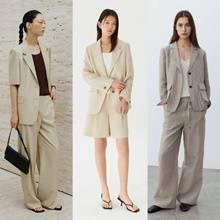 빨라진 무더위 뭐 입을까? 올 여름 뜨는 쿨한 패션 품격있는 린넨 슈트 스타일 