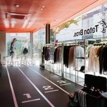 티톤브로스, 러닝 트랙 모티브 도심형 러닝 체험 공간! 카시나 도산 팝업 인기만점