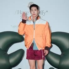 [패션엔 포토] 이재욱, 오렌지 바람막이와 쇼츠! 핏이 다른 감각적인 러닝룩