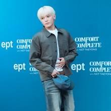 [패션엔 포토] NCT 태용, 성수동 뒤흔든 힙스터! 셔켓 하나로 끝낸 빈티지 캐주얼룩