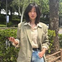 [그 옷 어디꺼] 진기주, 경쾌한 포멀룩! 툭 걸친 린넨 테일러드 재킷 어디꺼? 
