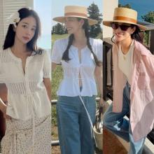 기은세, 제주에서 뽐낸 5가지 여름 ootd! 걸리시부터 레이디까지 로맨틱 섬머룩