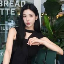 ‘강석우 딸’ 강다은, 숨길 수 없는 아빠 분위기! 여리여리 올 블랙 리틀 원피스룩 