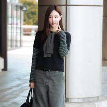 [패션엔 포토] 트와이스 나연, 쪼리 끌고 마실 가듯! 톤온톤 꾸안꾸 청순미 레이어드 상하이 출국