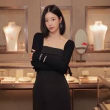 기은세, 주얼리 도회미 끝판왕! 오프숄더와 스퀘어넥 자유로운 연출 톤온톤 레이어드룩