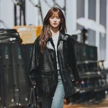 [패션엔 포토] 엔믹스 설윤, 서울패션위크 빛낸 요정! 가죽 재킷으로 뽐낸 시크한 패션위크룩