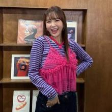 장영란, 이건 반칙! 스트라이프 위에 핑크 프릴 두아이 엄마의 톡톡 튀는 레이어드룩