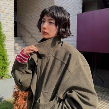 [그 옷 어디꺼] 나나, 가을 접수한 핫템! 힙한 유틸리티 하이넥 스웨이드 재킷 어디꺼?